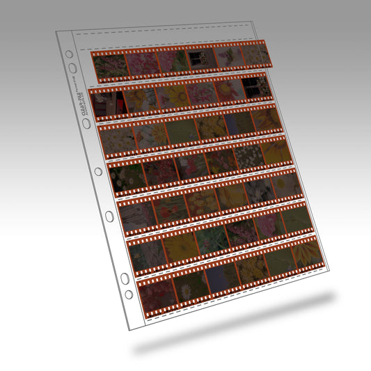 ClearFile PP Negative Sleeves for 35mm film (up to 7 strips of 6 frames)