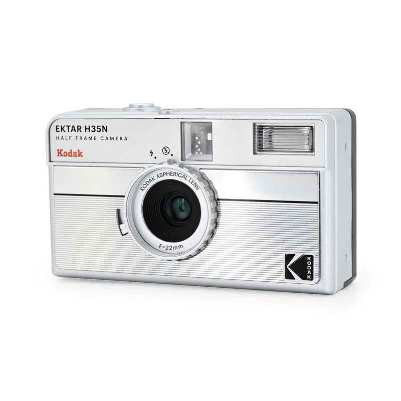 Kodak Ektar H35N Half-Frame film camera (Striped Silver)