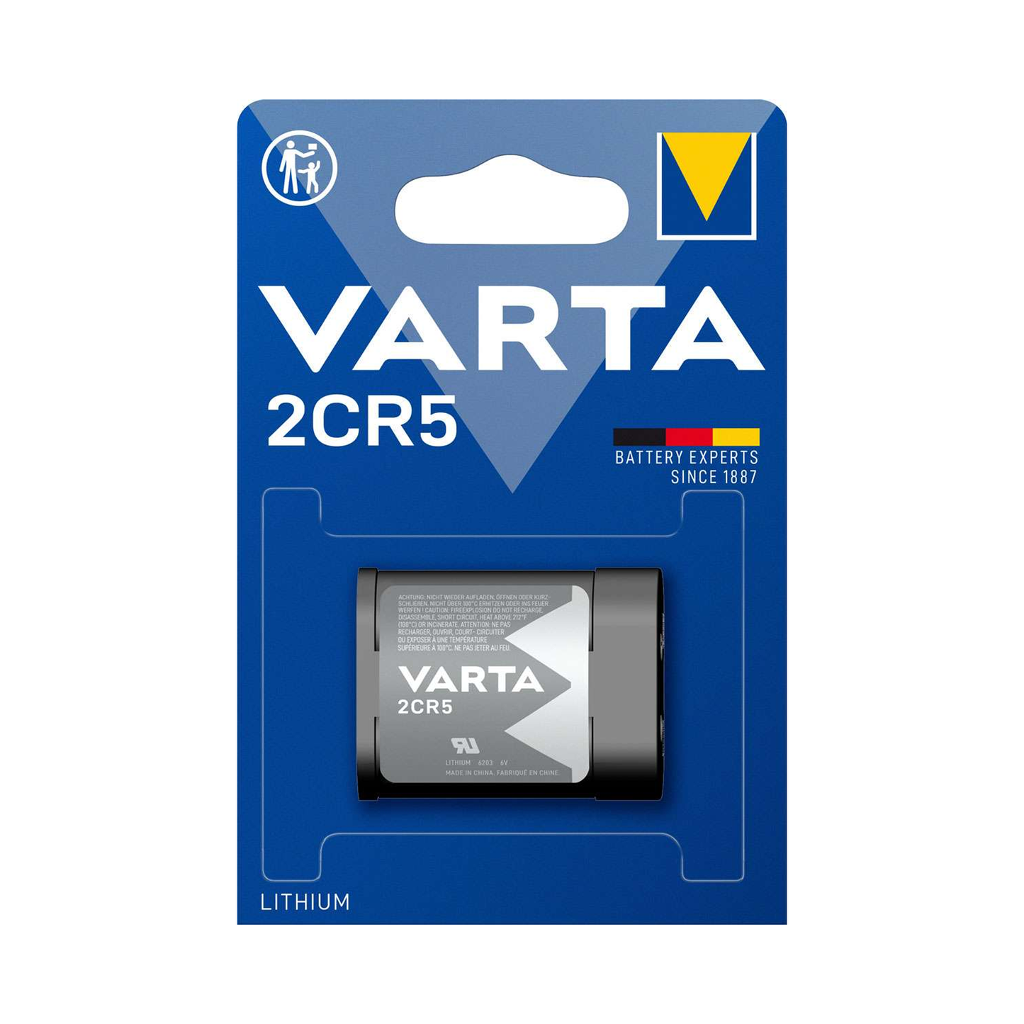 VARTA 2CR5 Lithium-batterij