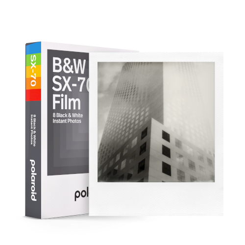 Polaroid zwart-wit SX-70 film (8 foto's)