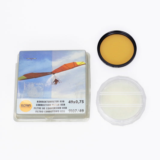 49mm 85B Oranje Kleurcorrectiefilter