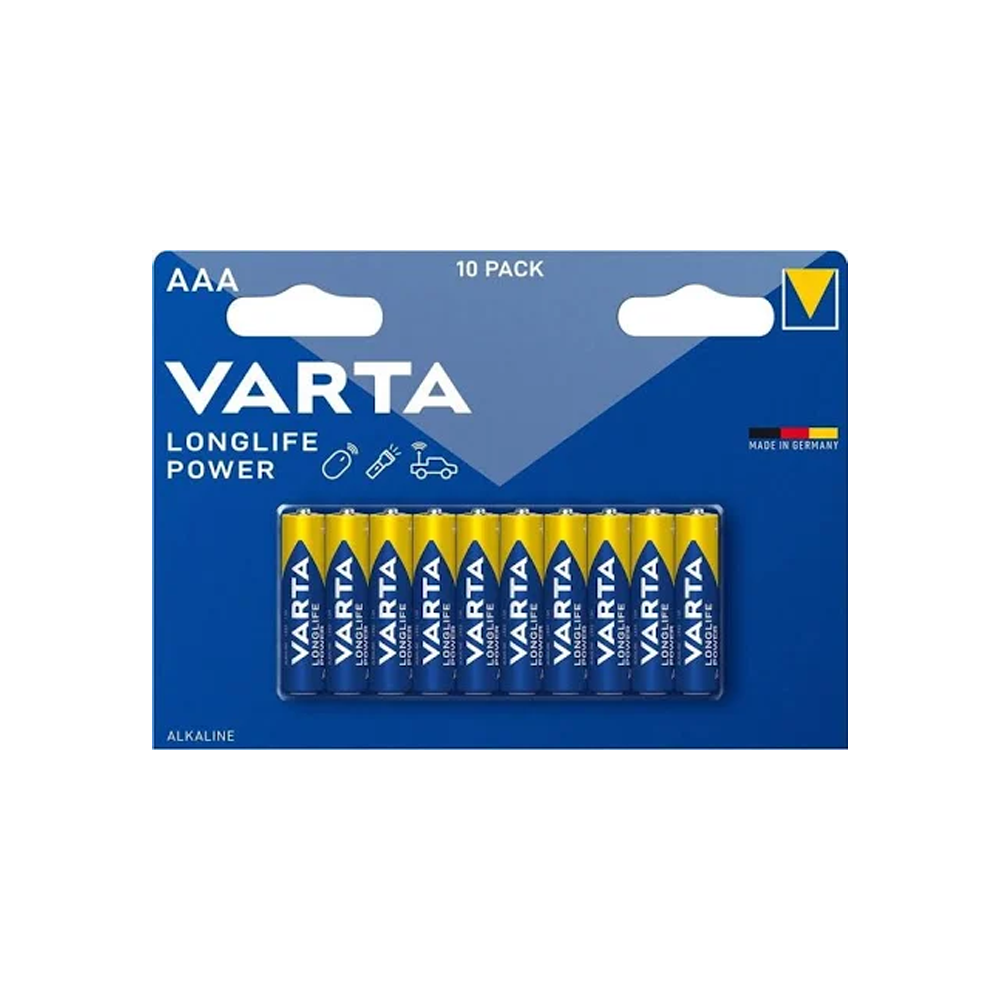 VARTA Longlife Power AAA (10-pack) Alkalinebatterij