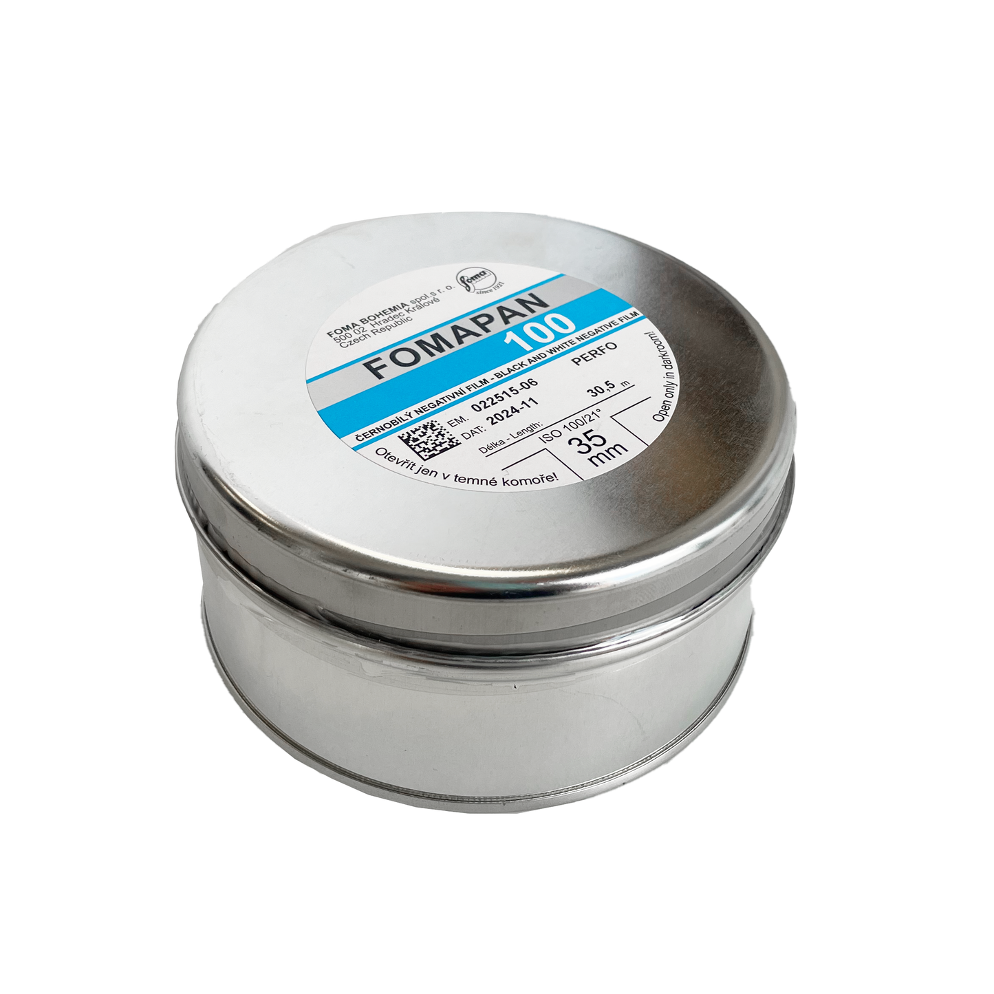 FOMA Fomapan 100 35mm/30.5m bulk