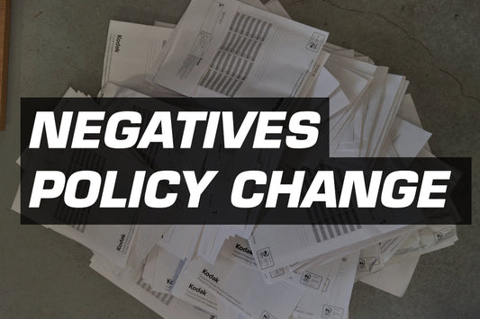 Important change to our negatives policy