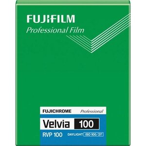 Fujifilm Velvia 100 4x5 (20 vellen)
