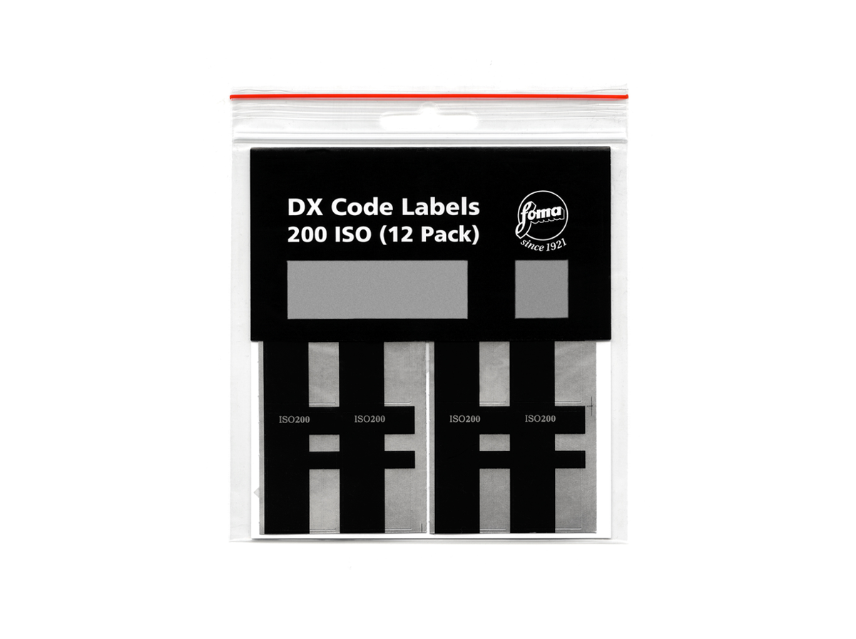 Dx Code Stickers FOMA DX Code Labels ISO200 (12-pack) – Analog Space