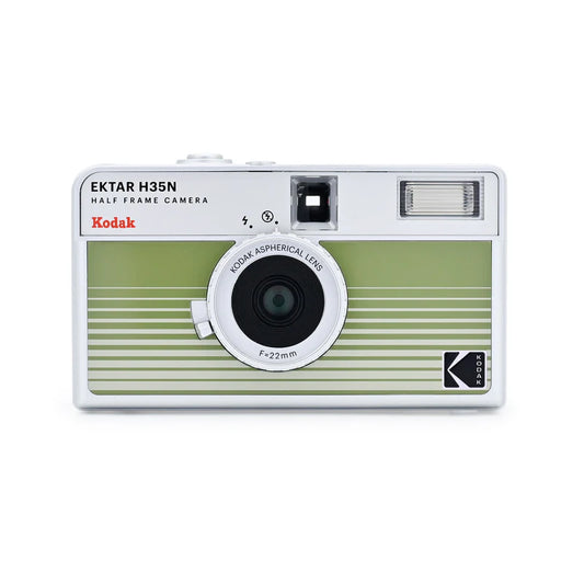Kodak Ektar H35N Half-Frame film camera (Striped Green)