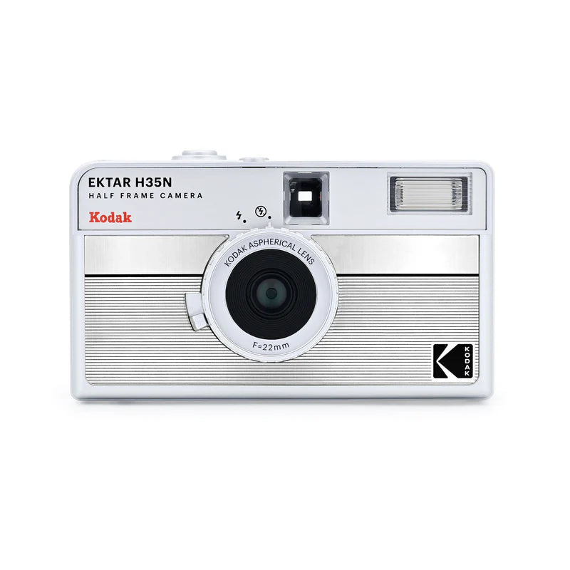 Kodak Ektar H35N Half-Frame film camera (Striped Silver)