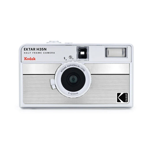 Kodak Ektar H35N Half-Frame film camera (Striped Silver)