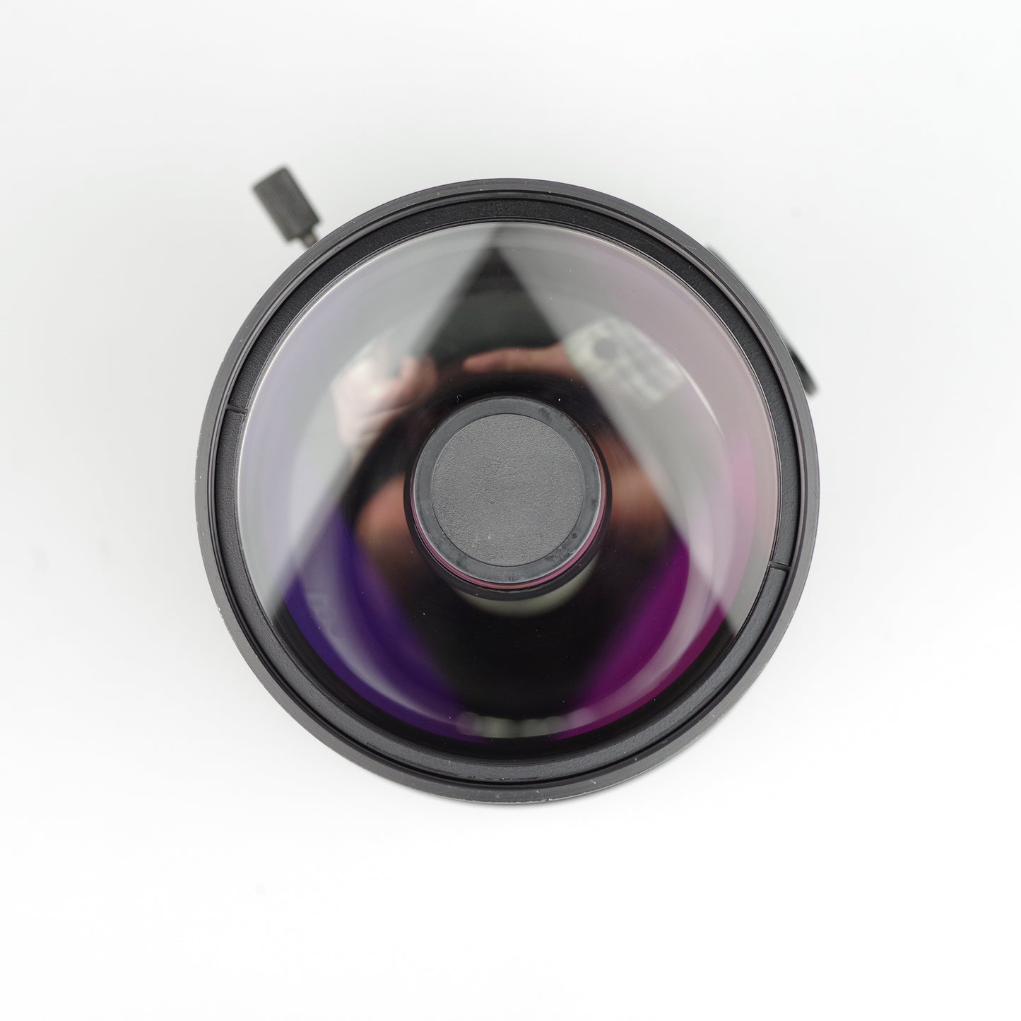 Rubinar 10/1000 lens from front 