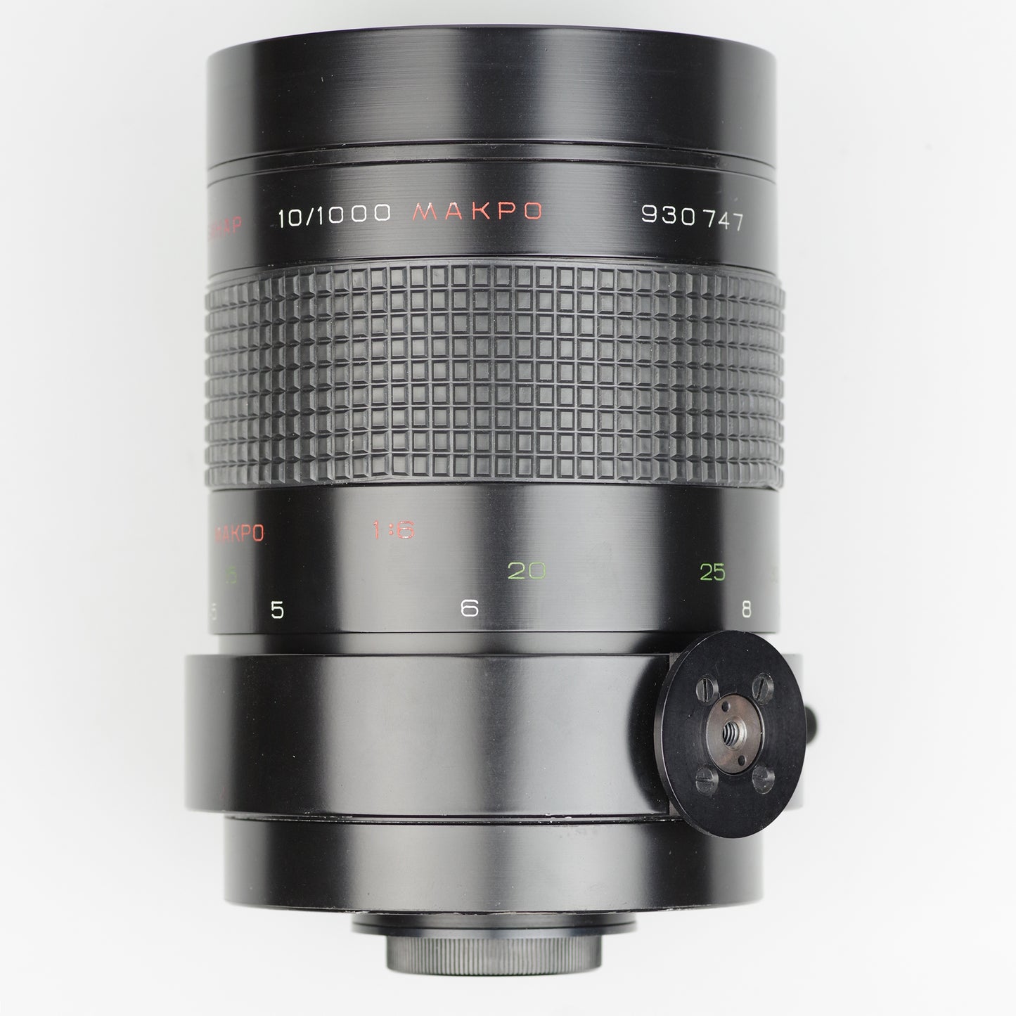 Rubinar 10/1000 lens from side