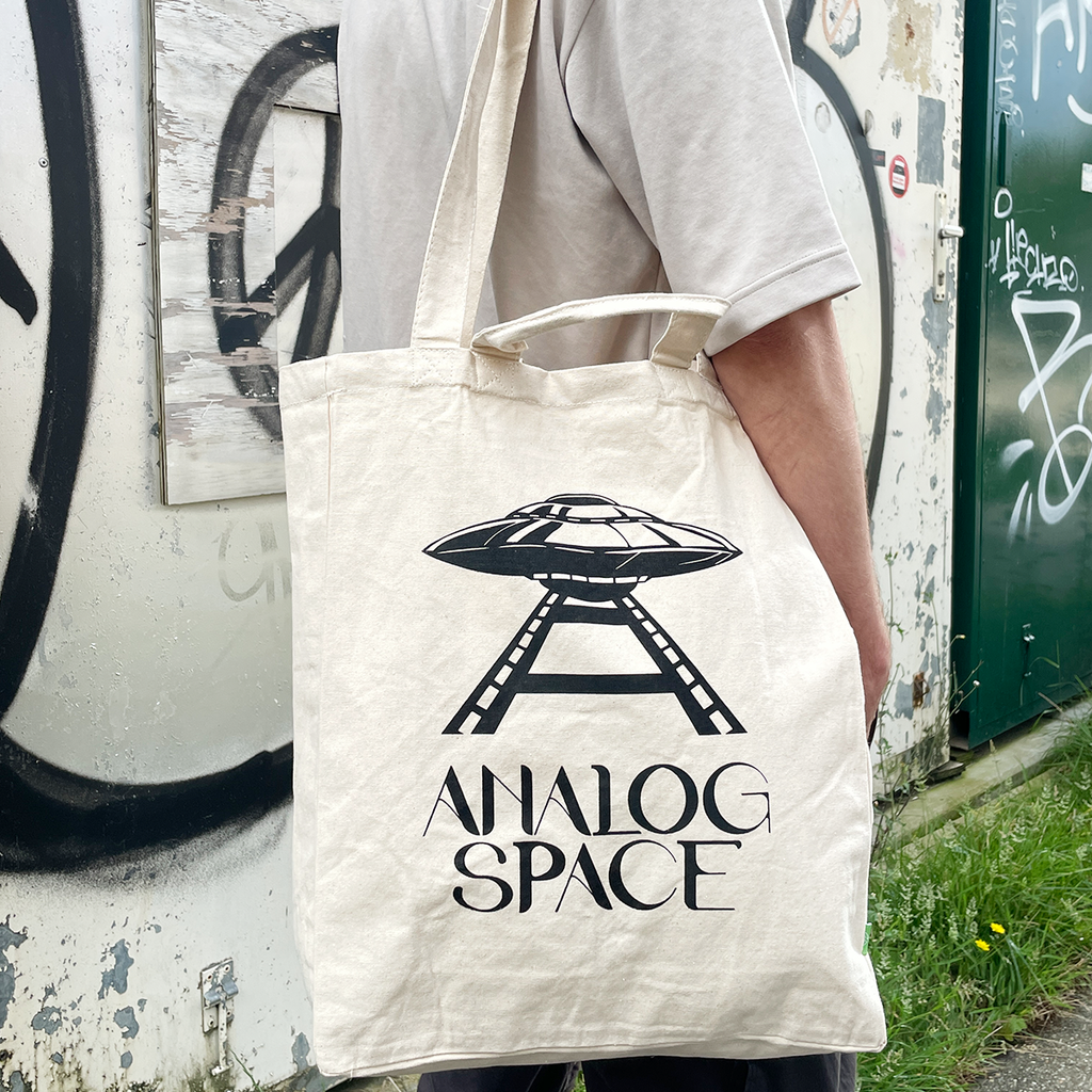 Analog Space Organic Cotton Tote Bag XL
