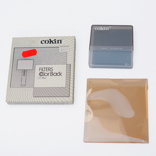 Cokin Filter Kleur Achterkant Blauw 192