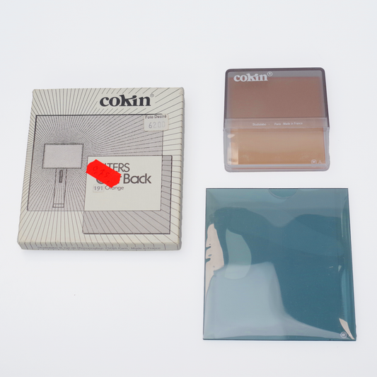 Cokin Filter Kleur Achterkant Oranje 191