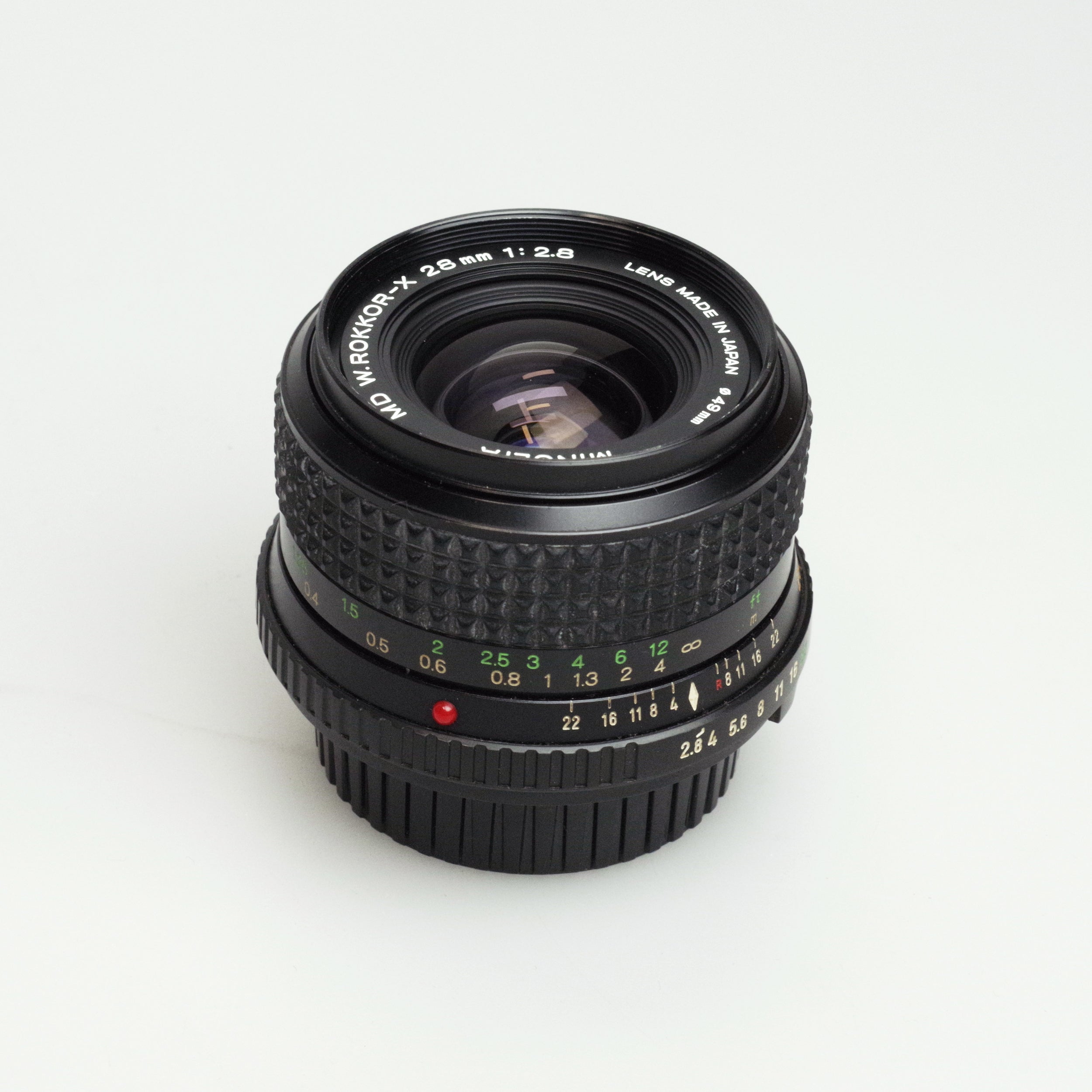 Minolta MD W.ROKKOR-X 28mm f/2.8 [1083854] – Analog Space