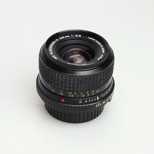 Minolta MD W.ROKKOR-X 28mm f/2.8