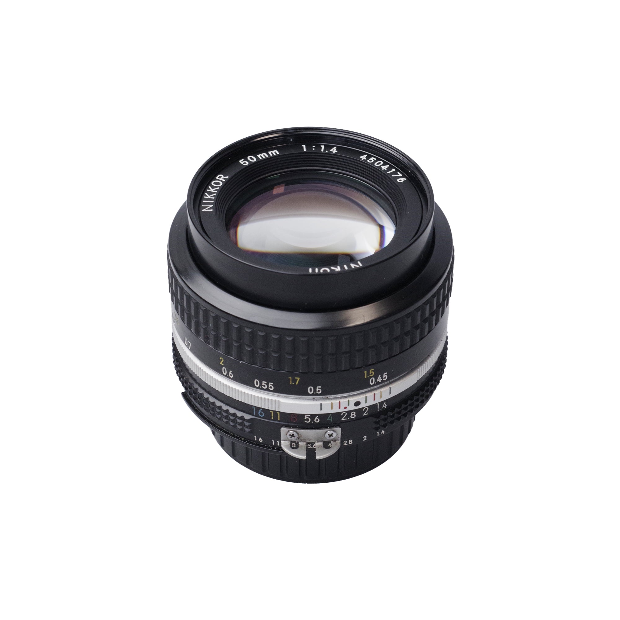 ニコン　NIKKOR 50mm 1:1.4 Nikon NIKKOR 50mm 1:1.4 [4504176] – Analog Space