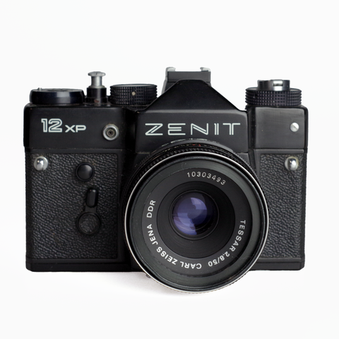 Zenit 12XP + Carl Zeiss Jena 2.8/50