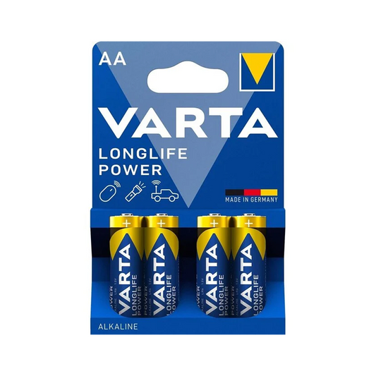 VARTA Longlife Power AA (4-pack) Alkaline Battery