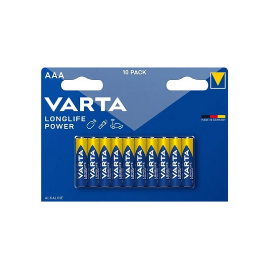 VARTA Longlife Power AAA (10-pack) Alkaline Battery