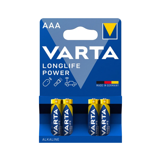 VARTA Longlife Power AAA (4-pack) Alkaline Battery