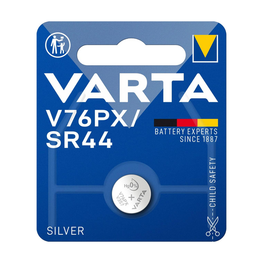 VARTA V76PX/SR44 Silver Oxide Battery