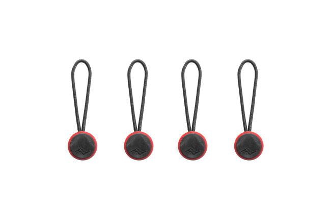 Peak Deisgn  Anchor for camera strap (4-pack) black-red