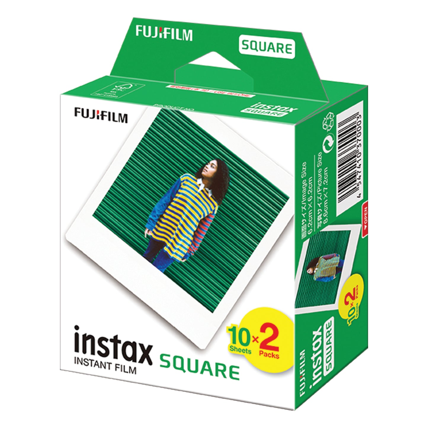 Fujifilm Instax Square Film (2x10 sheets)