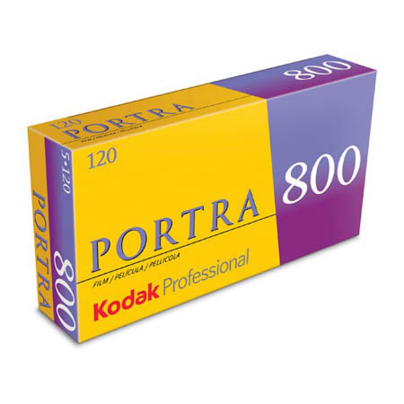 Kodak Portra 800 120 (5-pack)