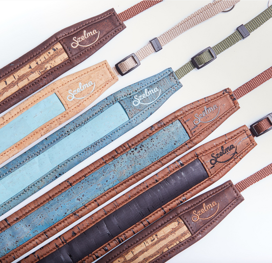 Szelma Vegan Cork Camera Strap