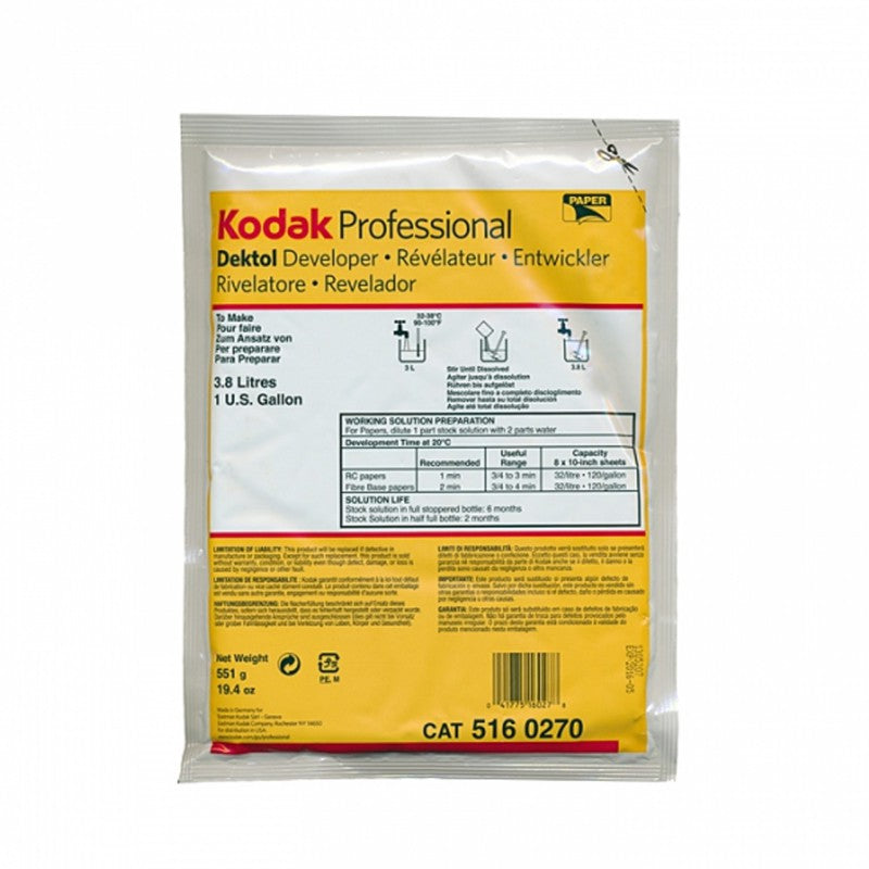 Kodak Dektol Developer TM 3.8L/1GL