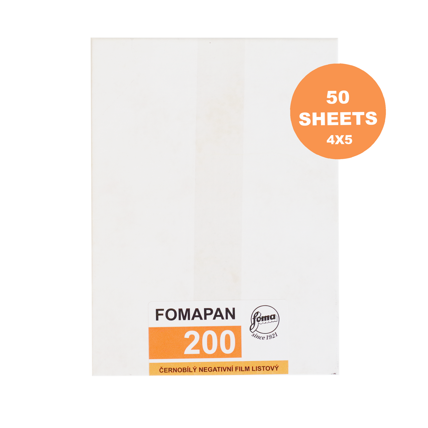 Fomapan 200 4x5 (50 sheets)