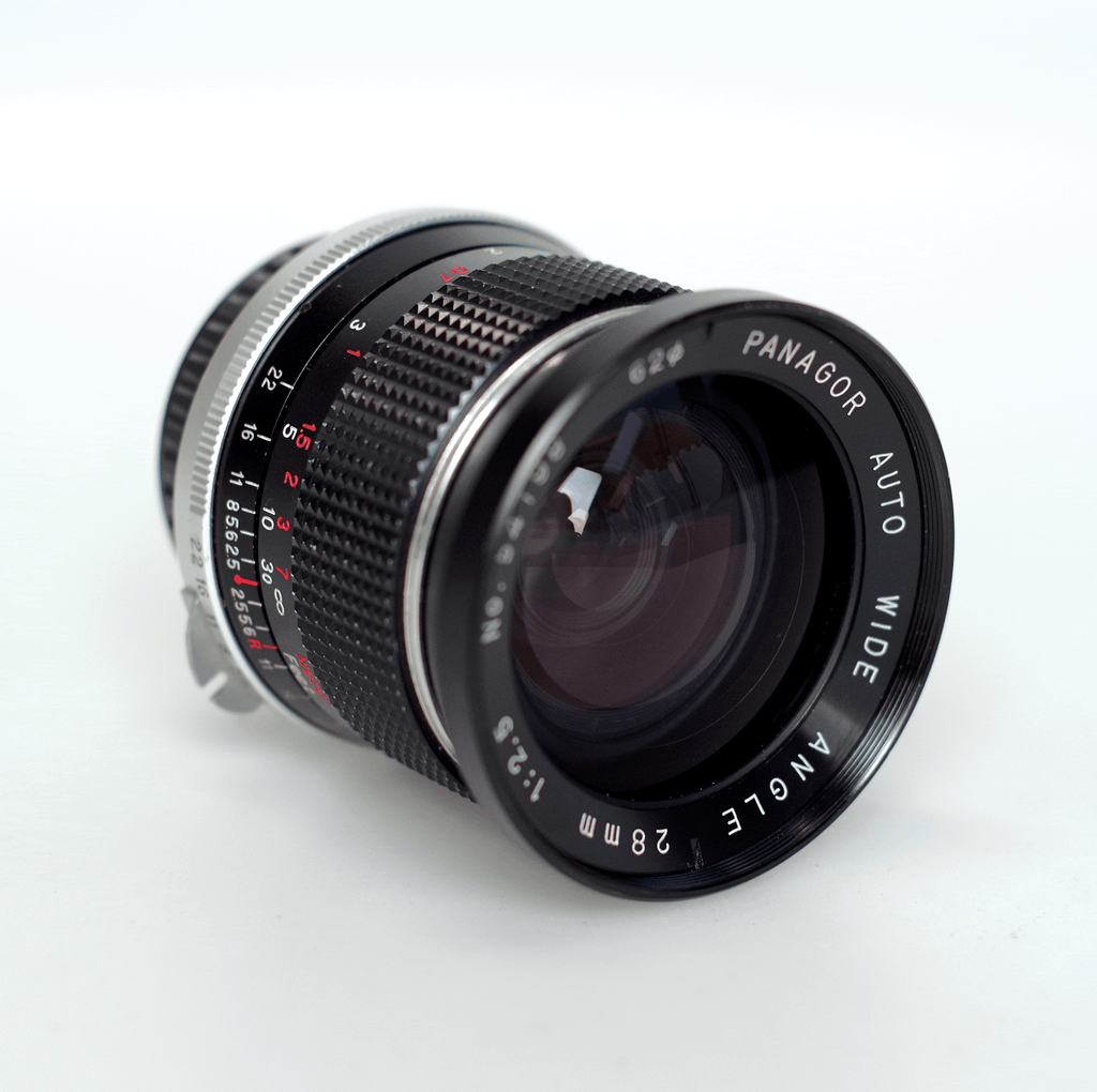 PK mount) Panagor 28mm 1:2.5 Auto Wide Angle Lens | Analog Space