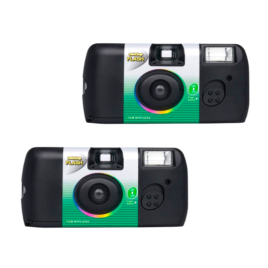 Fujifilm Quicksnap Flash 27EXP ISO400 (Double Pack)