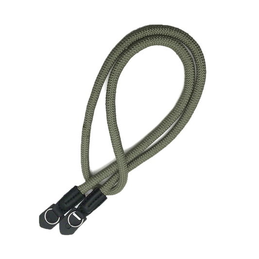 Camera Strap - Nylon Rope Green