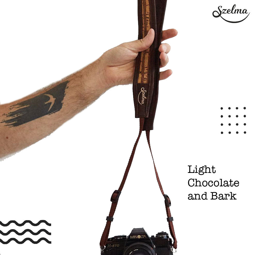 Szelma Vegan Cork Camera Strap